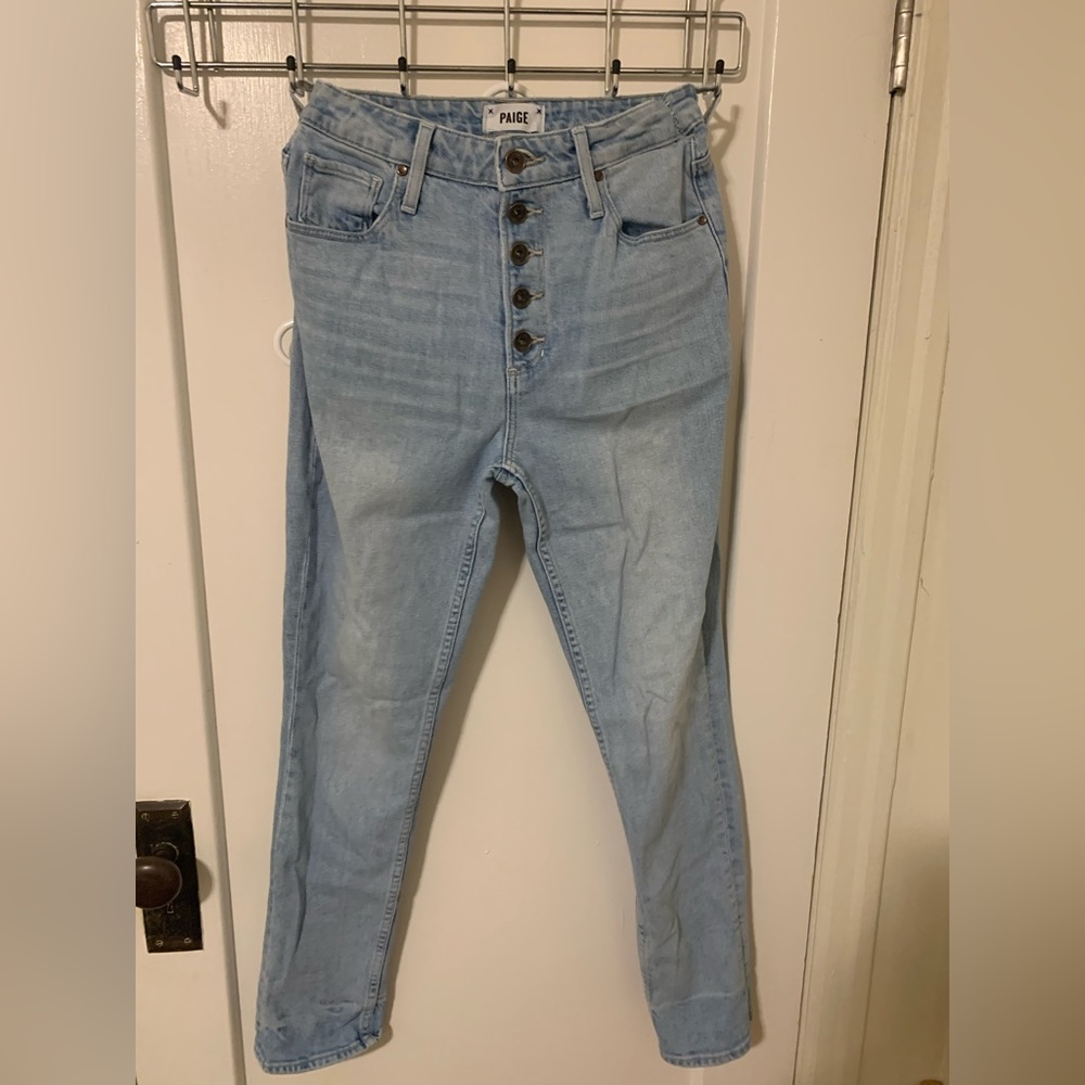 Paige Straight Leg Jeans